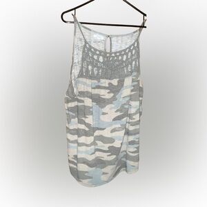 Camo tank top